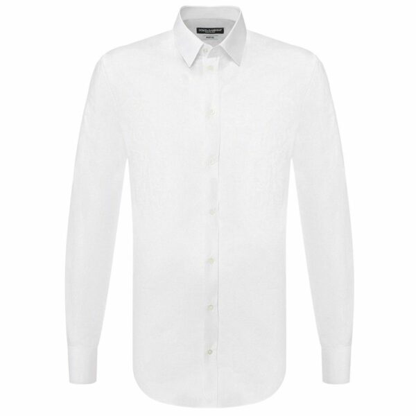 Dolce & Gabbana White Cotton Shirt