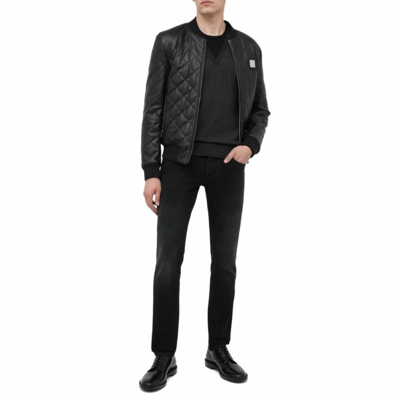 Dolce & Gabbana Gray Wool Sweater - Image 5