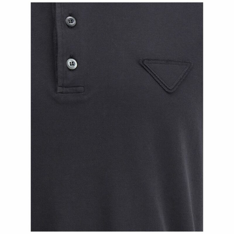 Prada Logoed Polo Shirt - Image 3