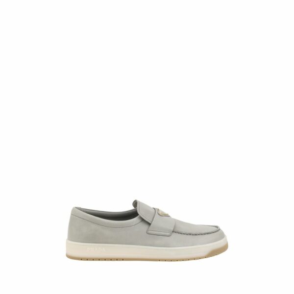Prada Logoed Loafers