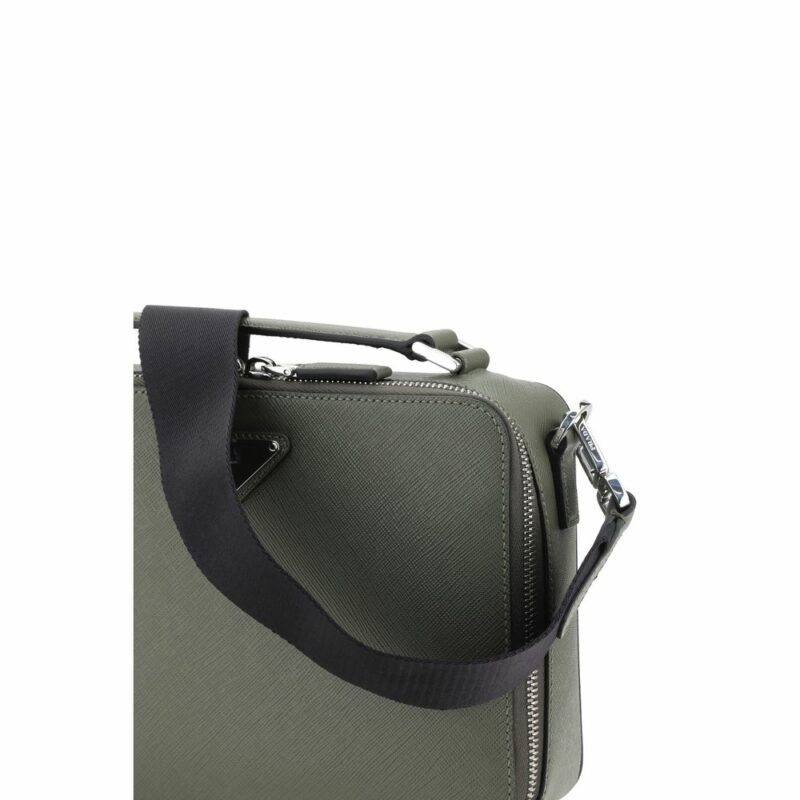 Prada Leather Shoulder Bag - Image 4