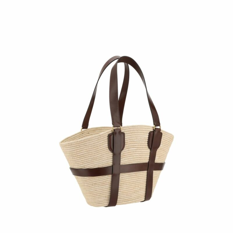 Chloé Kerala 25 raffia Shoulder Bag - Image 3