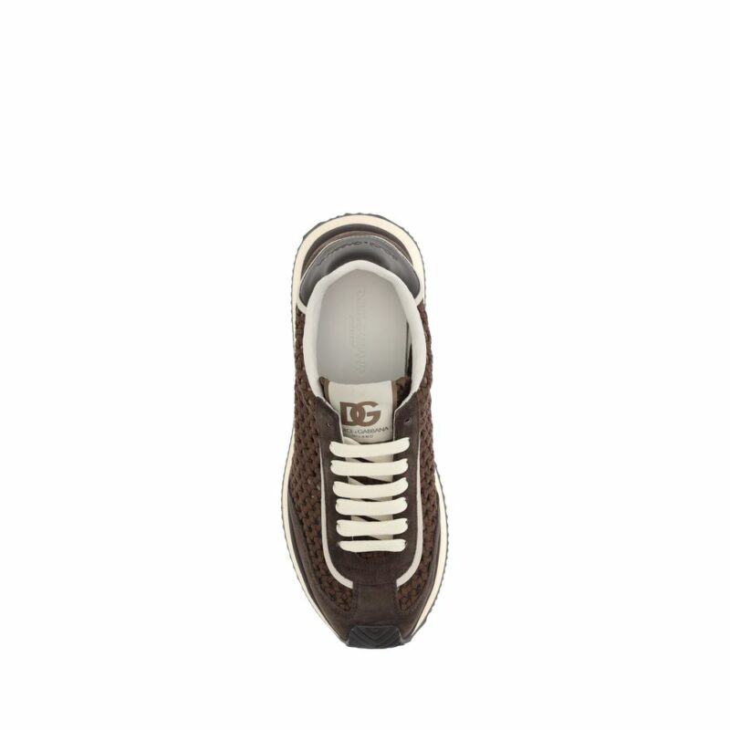 Dolce & Gabbana Woven design Sneakers - Image 4
