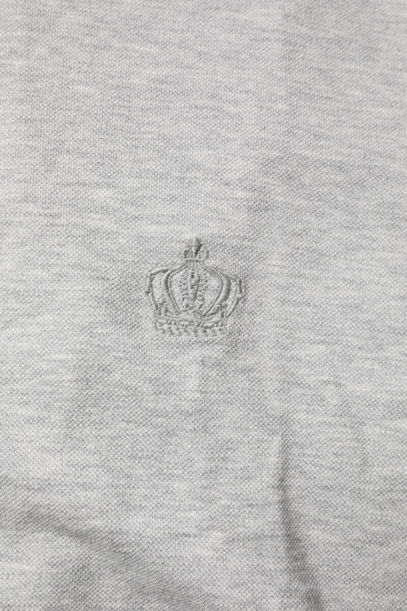 Dolce & Gabbana Gray Crown Cotton Men Polo Shirt T-shirt - Image 7