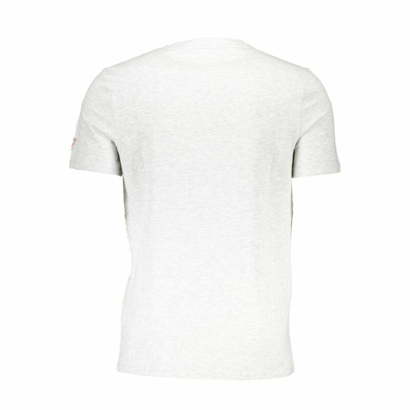 Guess Jeans Gray Cotton Men T-Shirt - Image 2