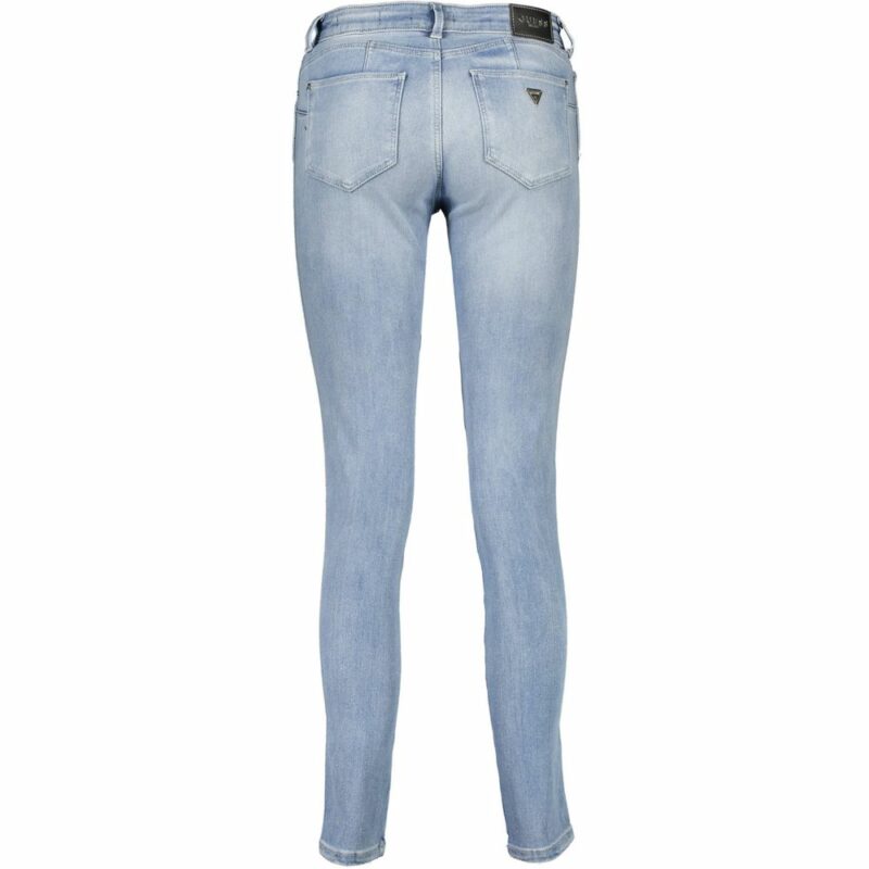 Guess Jeans Light Blue Cotton Women Jeans - Image 2