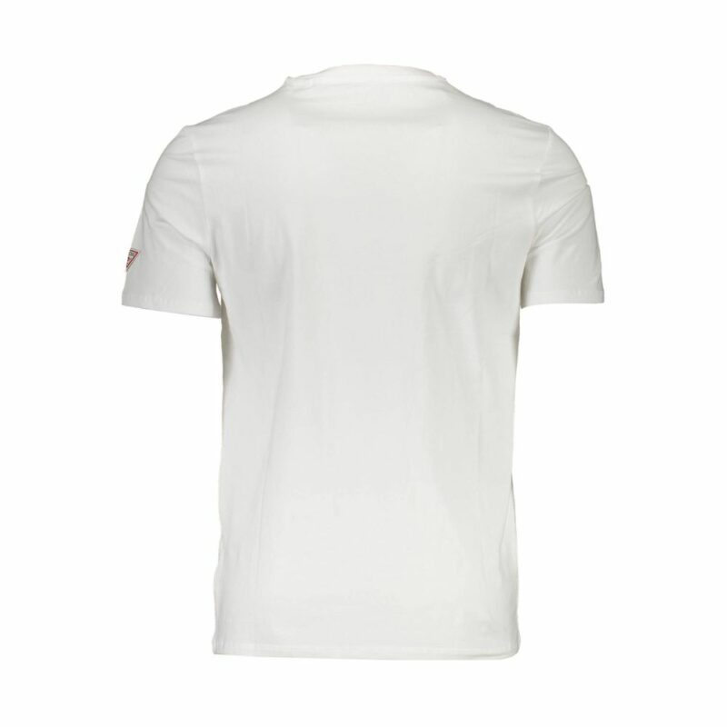 Guess Jeans White Cotton Men T-Shirt - Image 2