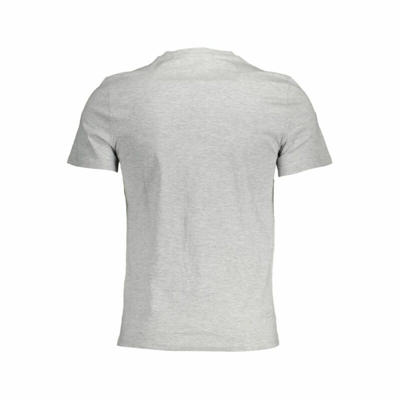 Guess Jeans Gray Cotton Men T-Shirt - Image 2