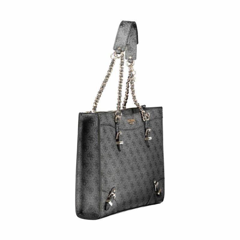 Guess Jeans Black Polyethylene Women Handbag - Image 3