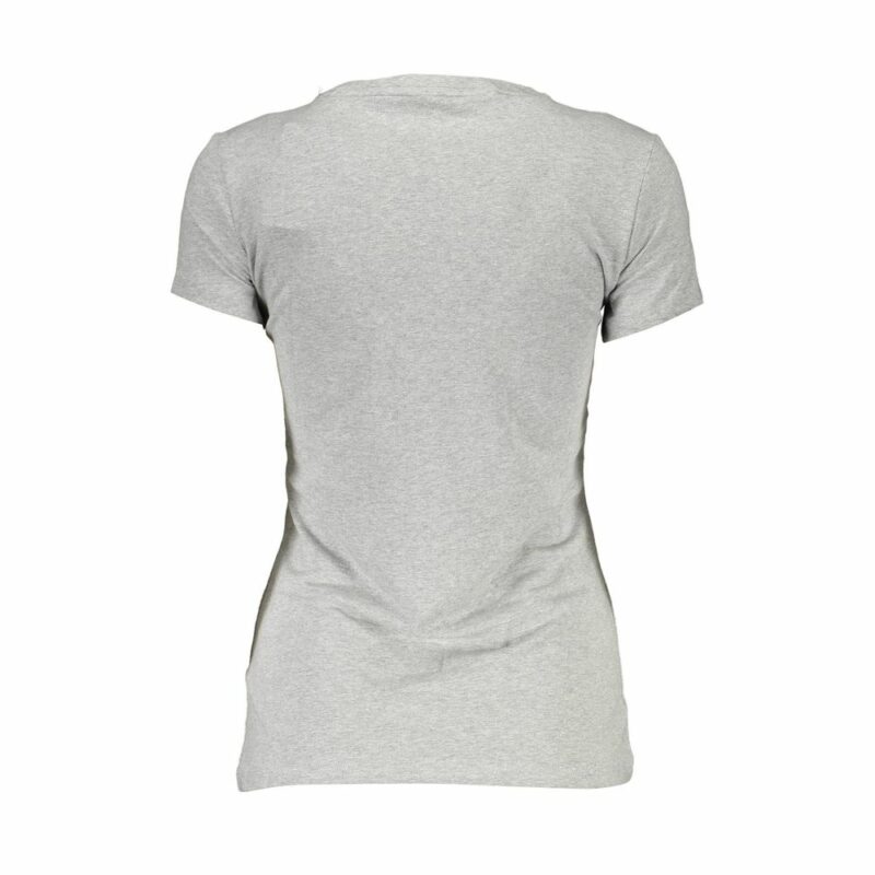 Guess Jeans Gray Cotton Women T-Shirt - Image 2