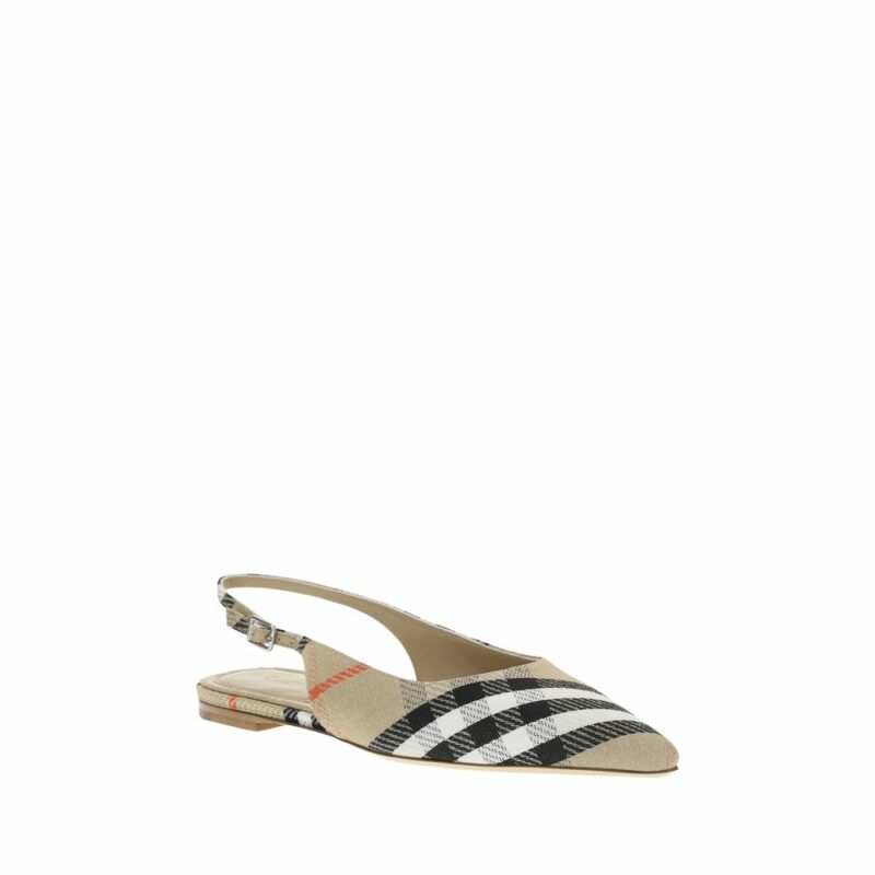 Burberry Birdie Check slingback Ballerinas - Image 2