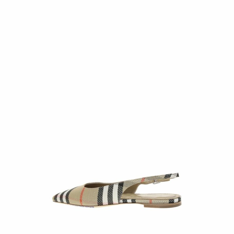 Burberry Birdie Check slingback Ballerinas - Image 3