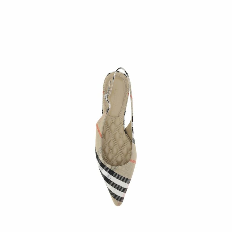 Burberry Birdie Check slingback Ballerinas - Image 4