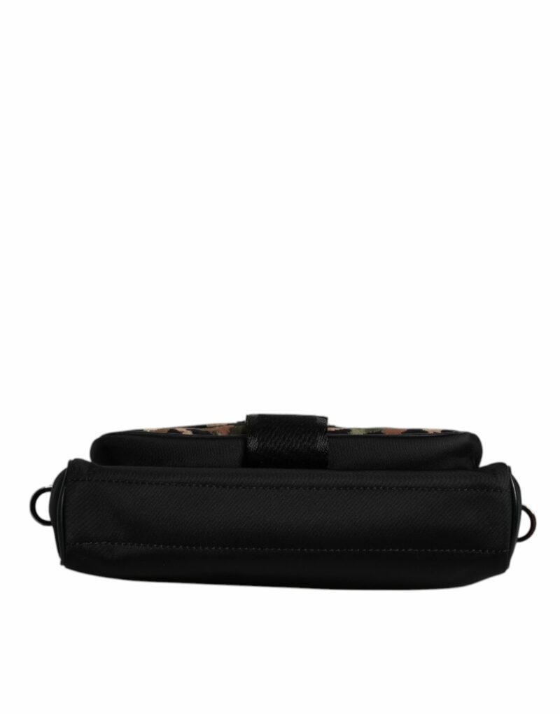 Dolce & Gabbana Multicolor Leopard Jacquard Crossbody Bag - Image 6