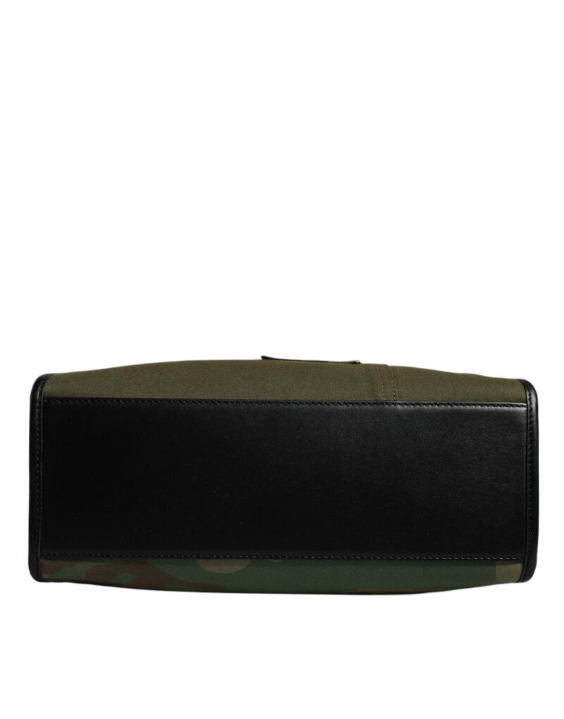 Dolce & Gabbana Multicolor Camouflage Patchwork Crossbody Bag - Image 6
