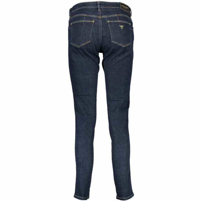 Guess Jeans Blue Cotton Women Jeans - Image 2