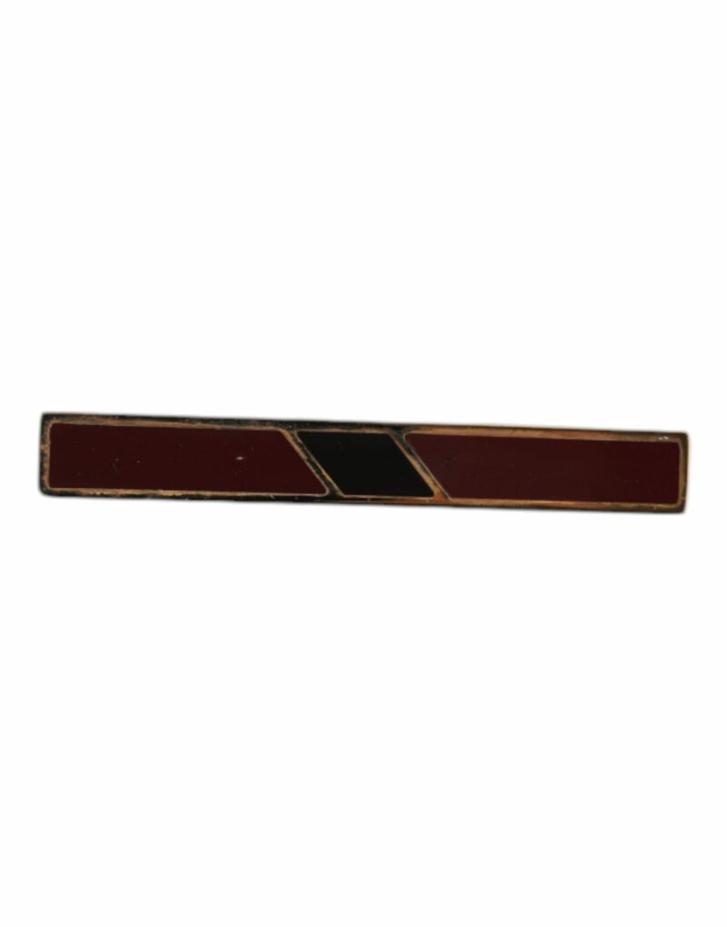 Dolce & Gabbana Multicolor Gold Tone Brass Tie Clip Bar - Image 2