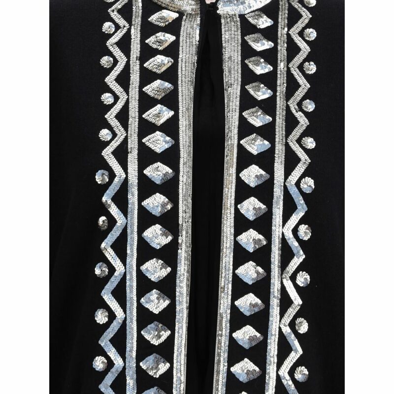 Valentino Sequined virgin wool Cardigan - Image 3