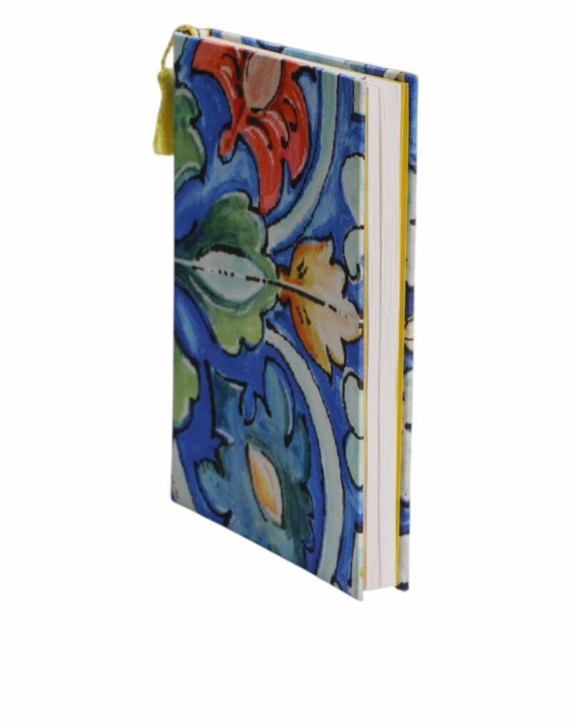 Dolce & Gabbana Multicolor Polyester Floral Siciliano Print Notebook - Image 3