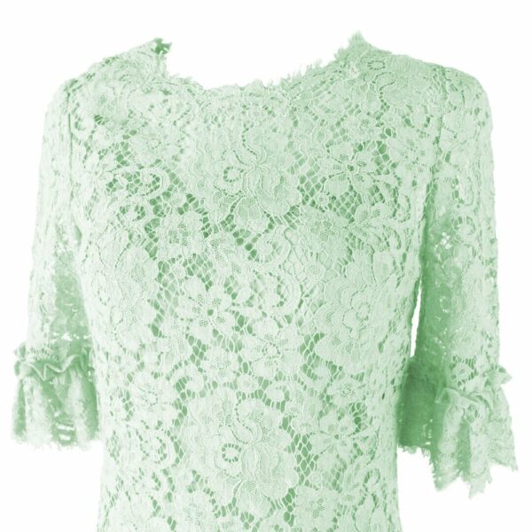 Dolce & Gabbana Green Cotton Dress