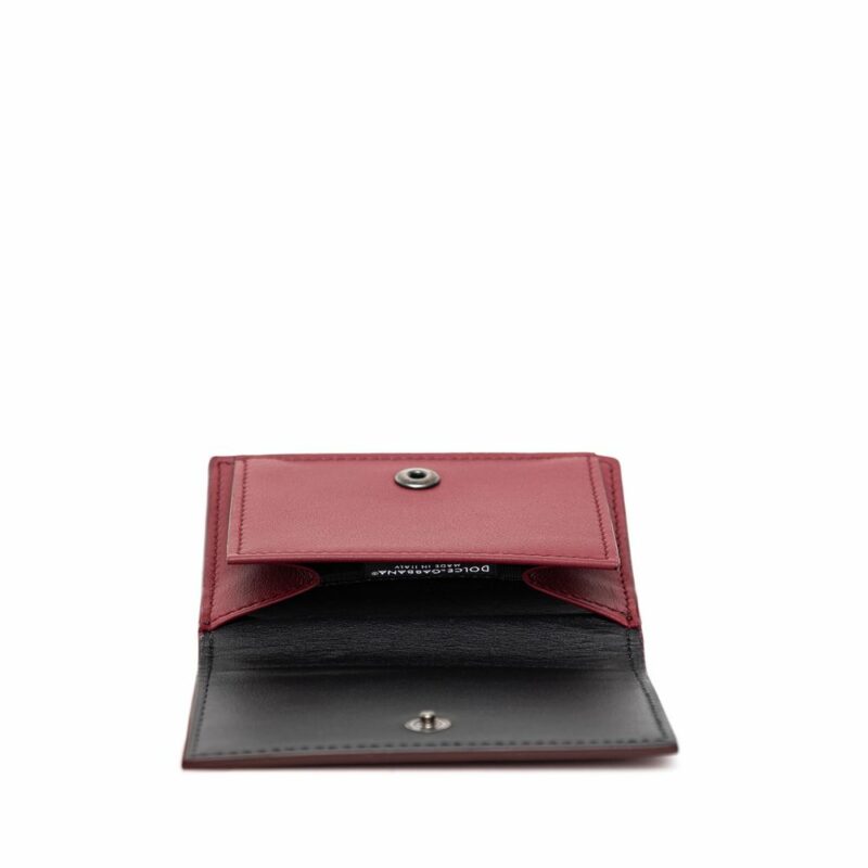 Dolce & Gabbana Red Calfskin Wallet - Image 4