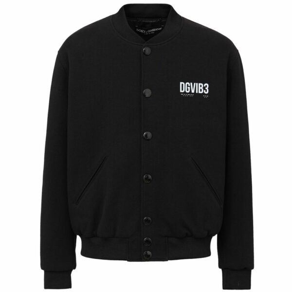 Dolce & Gabbana Black Viscose Jacket