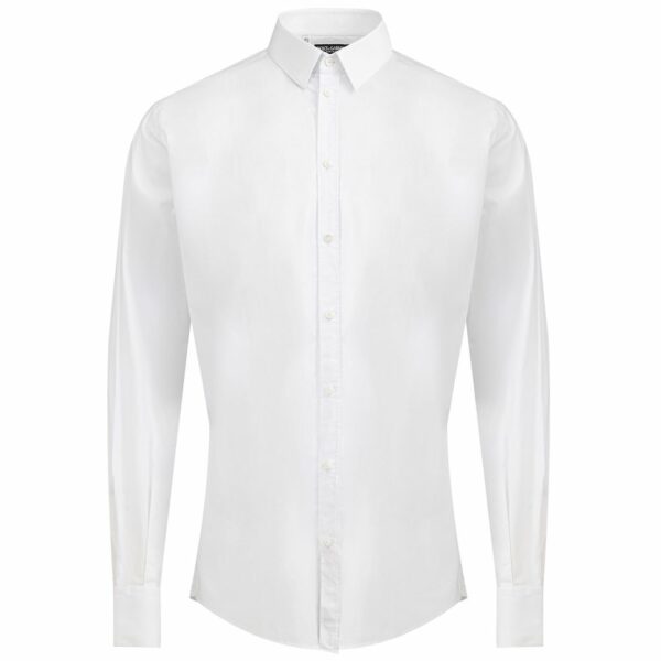 Dolce & Gabbana White Cotton Shirt
