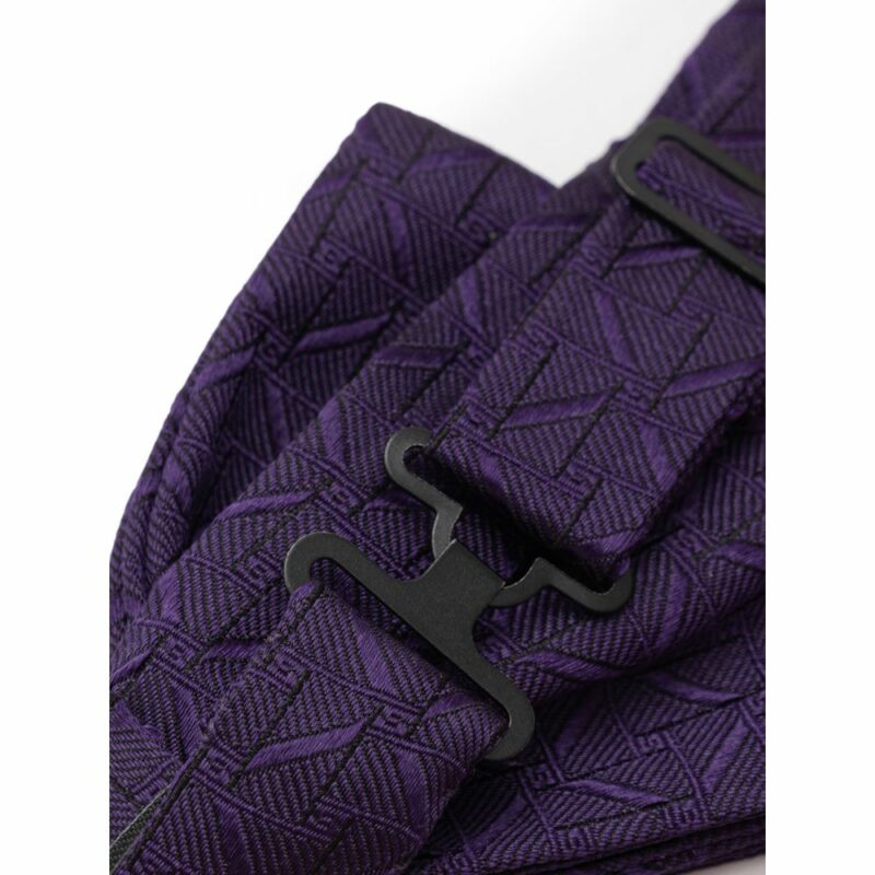 Dolce & Gabbana Purple Silk Ties & Bowty - Image 3