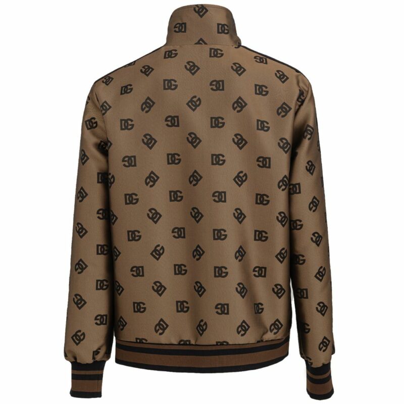 Dolce & Gabbana Brown Polyester Jacket - Image 2