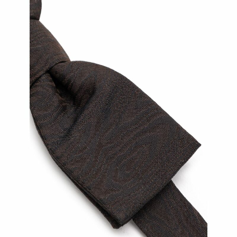 Dolce & Gabbana Brown Silk Ties & Bowty - Image 2