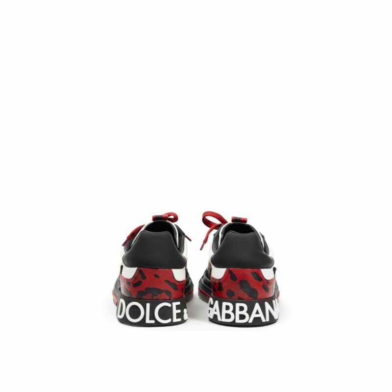 Dolce & Gabbana Multicolor Leather Sneaker - Image 3