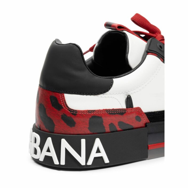 Dolce & Gabbana Multicolor Leather Sneaker - Image 5