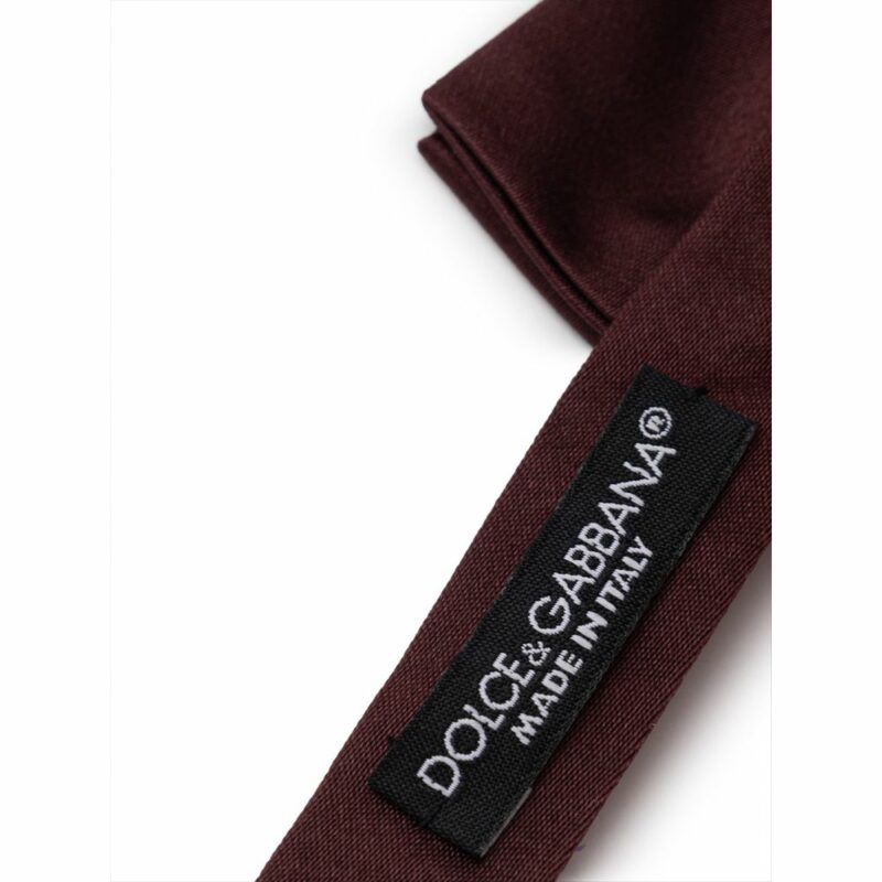 Dolce & Gabbana Red Silk Ties & Bowty - Image 4
