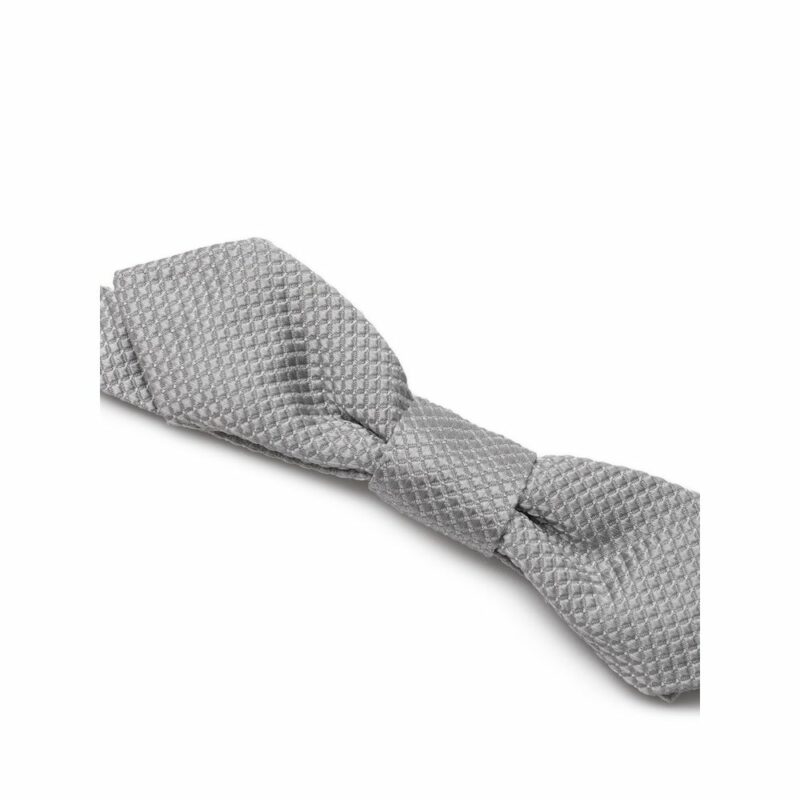Dolce & Gabbana Silver Silk Ties & Bowty - Image 2