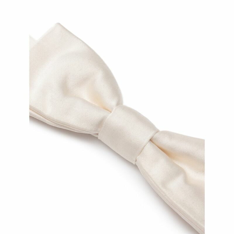 Dolce & Gabbana White Silk Ties & Bowty - Image 2