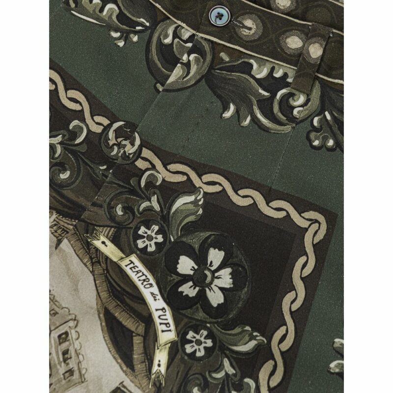 Dolce & Gabbana Green Cotton Jeans & Pant - Image 3