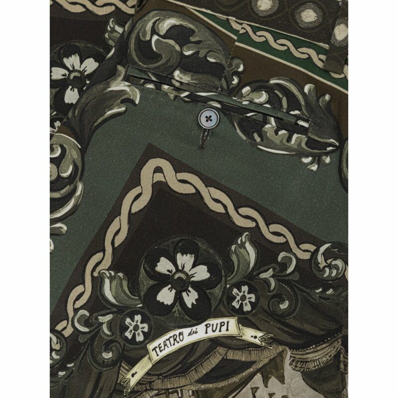 Dolce & Gabbana Green Cotton Jeans & Pant - Image 4