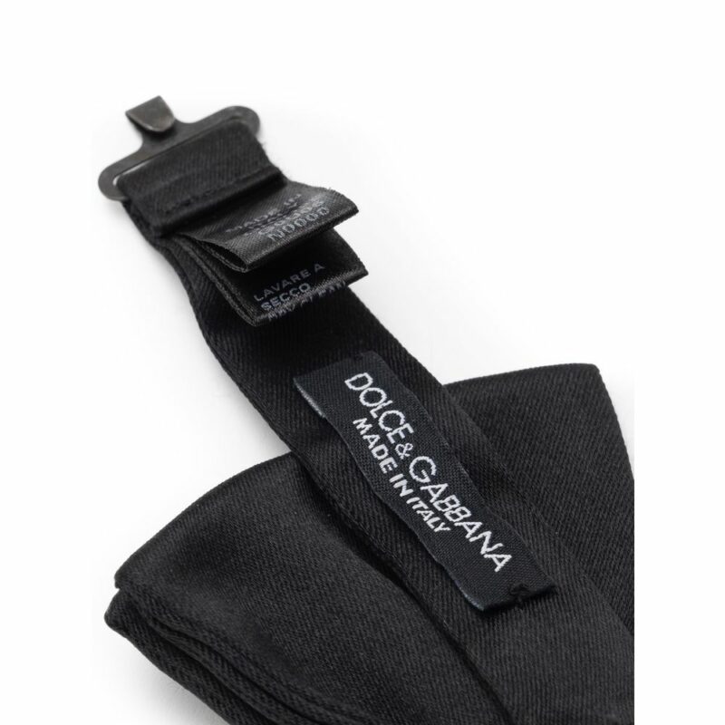 Dolce & Gabbana Black Silk Ties & Bowty - Image 2