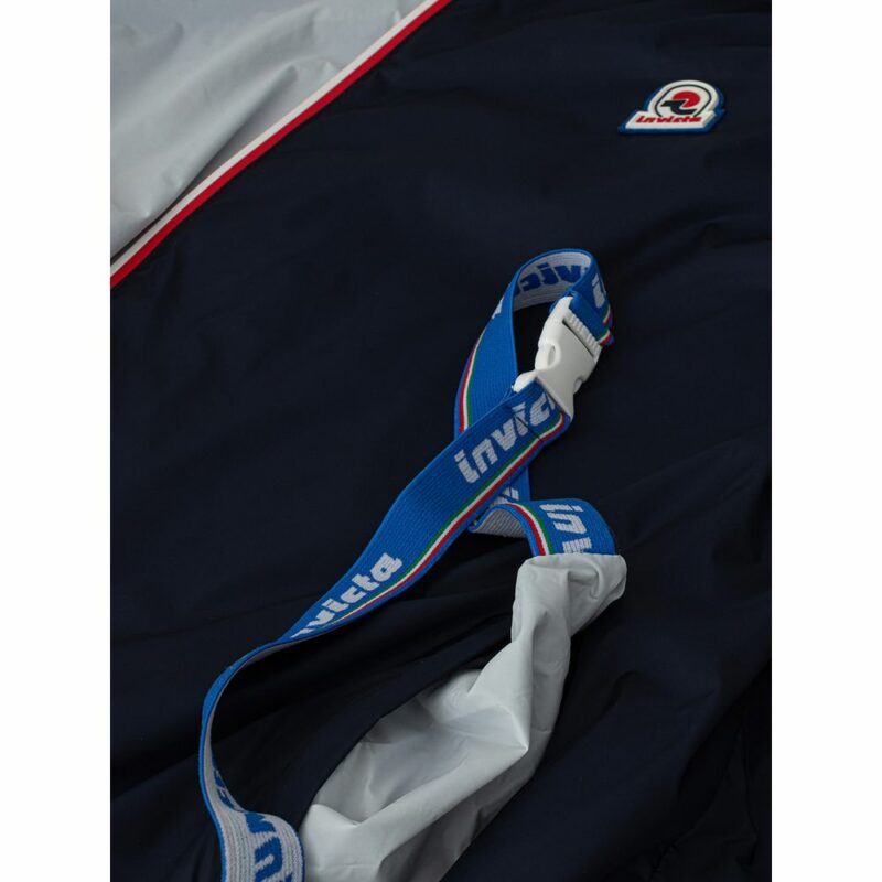 Invicta Blue Polyamide Jacket - Image 4