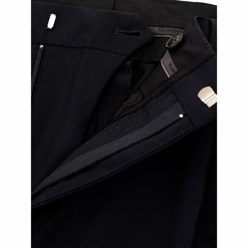 Valentino Black Wool Jeans & Pant - Image 3