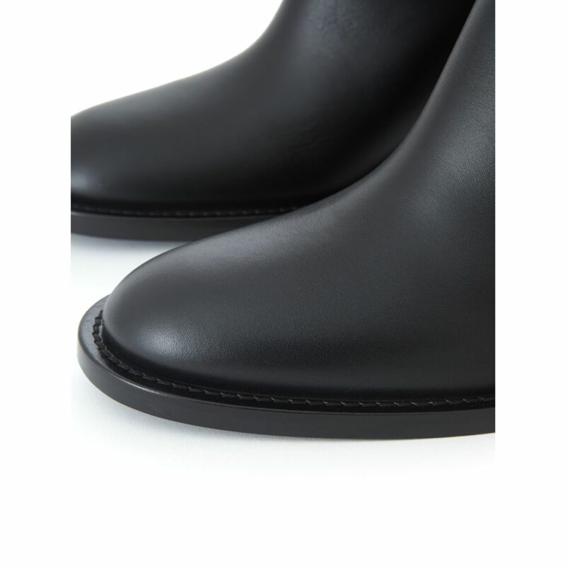 Burberry Black Leather Boot - Image 4