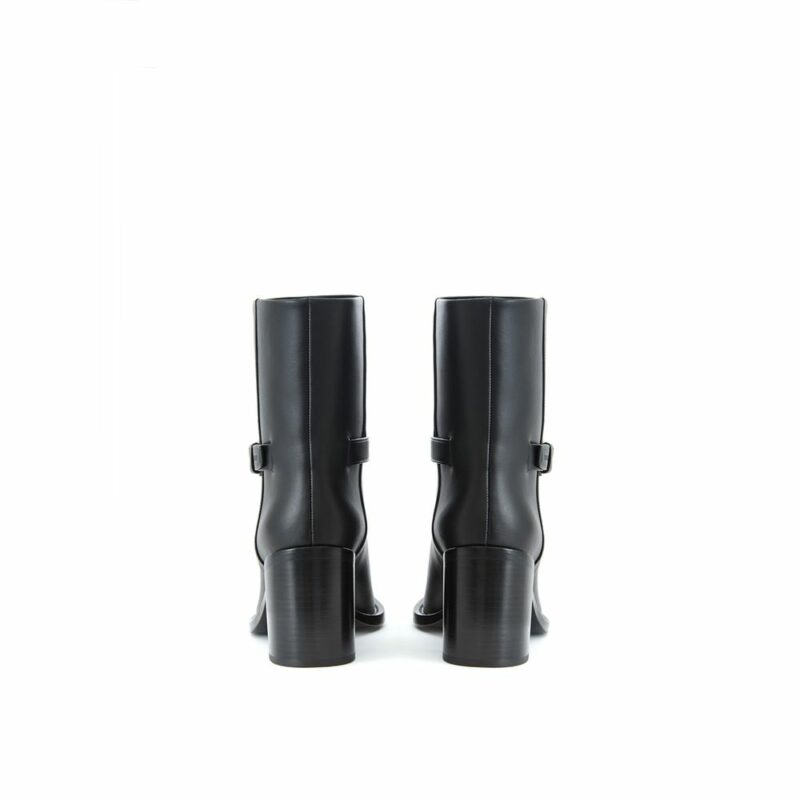 Burberry Black Leather Boot - Image 6