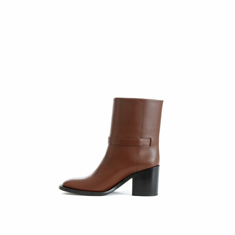 Burberry Brown Leather Boot - Image 2