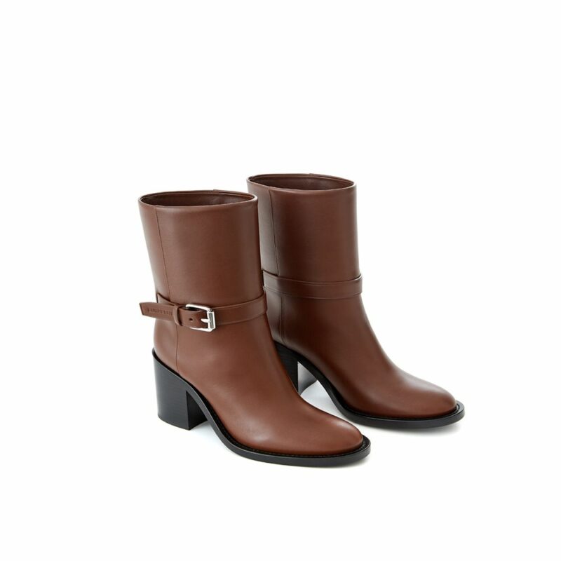 Burberry Brown Leather Boot - Image 4