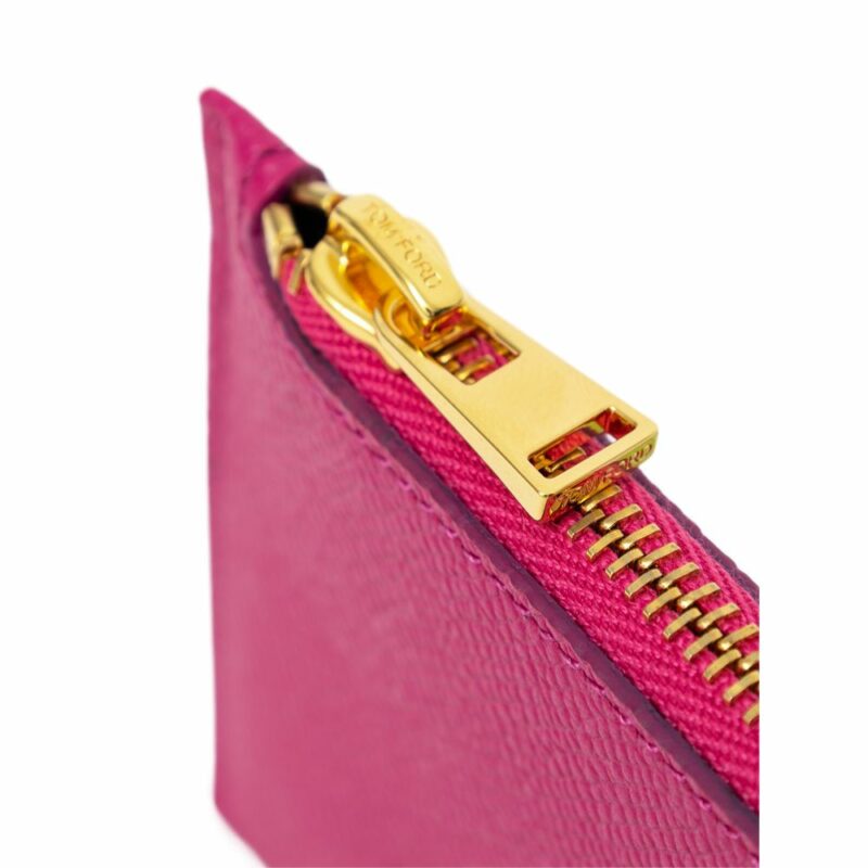 Tom Ford Pink Leather Wallet - Image 4