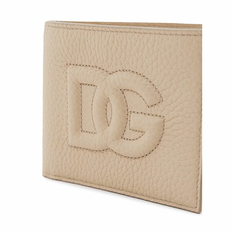 Dolce & Gabbana Beige Leather Wallet - Image 5