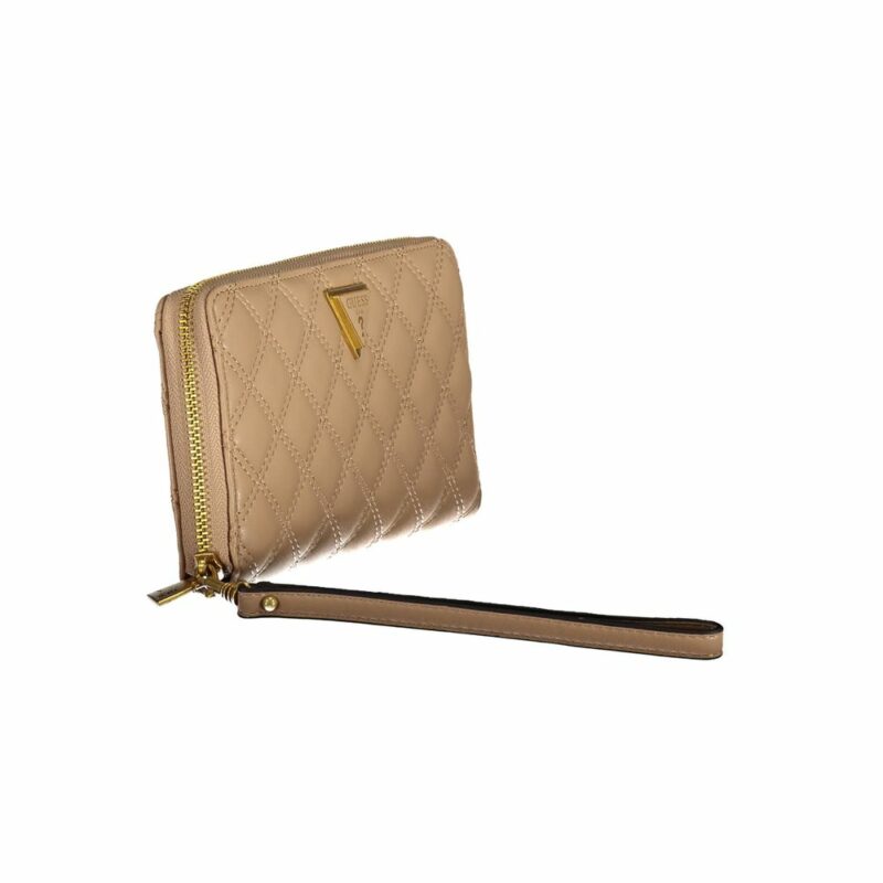 Guess Jeans Beige Polyethylene Women Wallet - Image 3