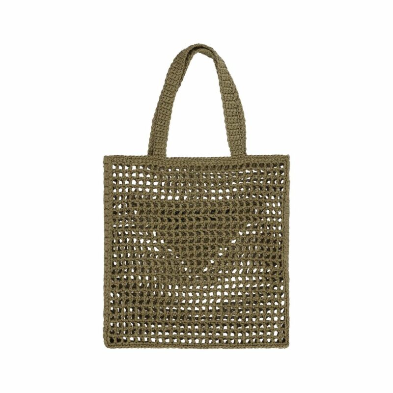 Prada Raffia Shoulder Bag - Image 2