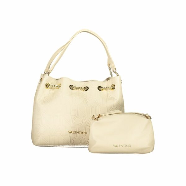 Valentino Bags Beige Polyethylene Handbag