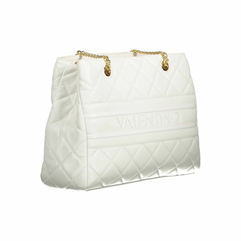 Valentino Bags White Polyethylene Handbag - Image 3